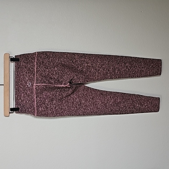 Beyond Yoga Pink Spacedye High-Rise Midi Leggings - Picture 8 of 8